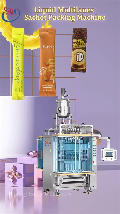 mini sachet pouch packing machine|Automatic Sachet / Pouch Packaging Machine.